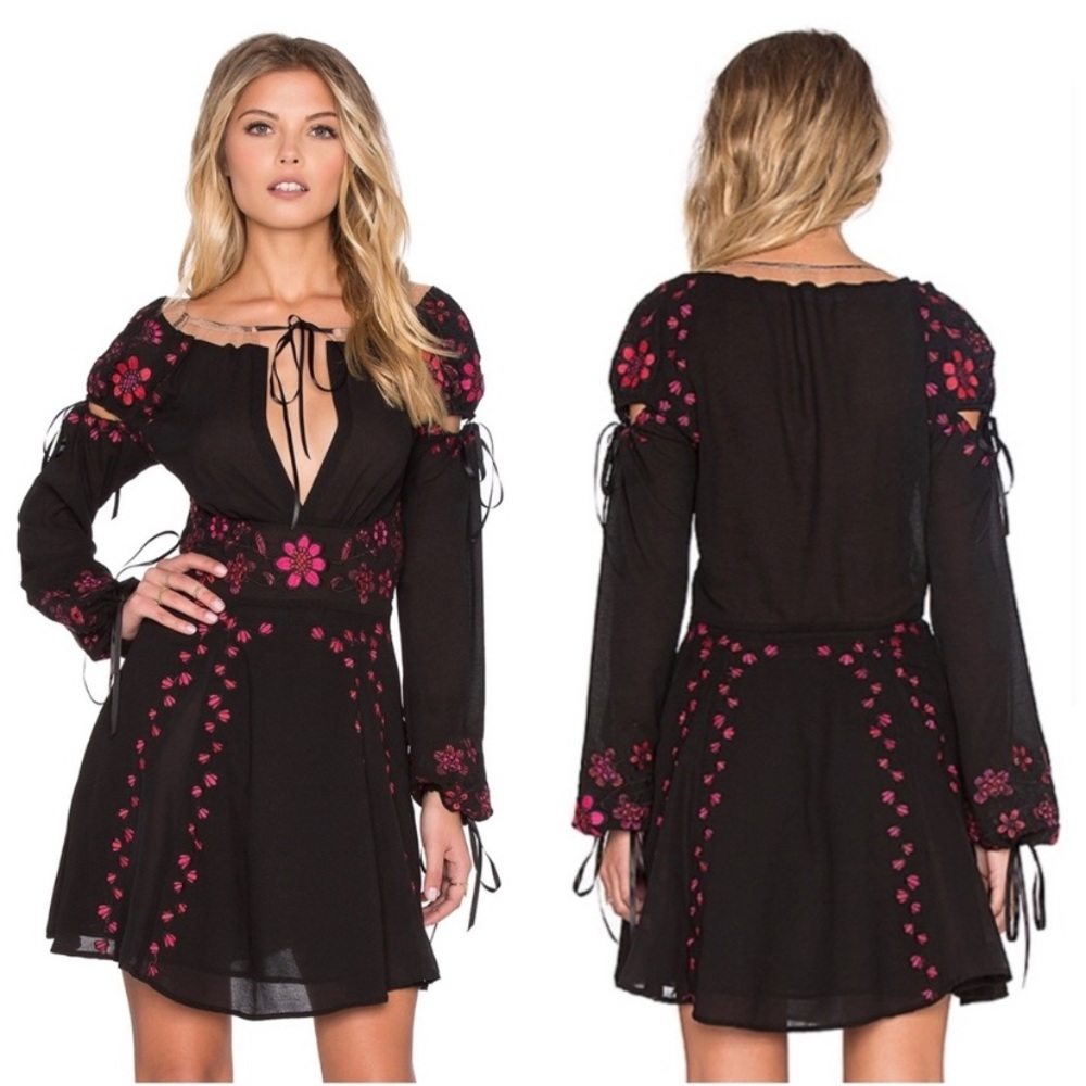 *RARE* FOR LOVE & LEMONS NICCOLA DRESS FREE PEOPLE